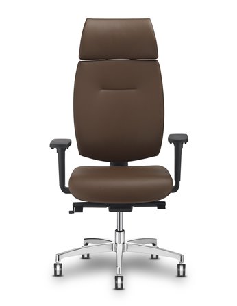 Крісло SITLAND FRESH, для керівника, шкіряне 2