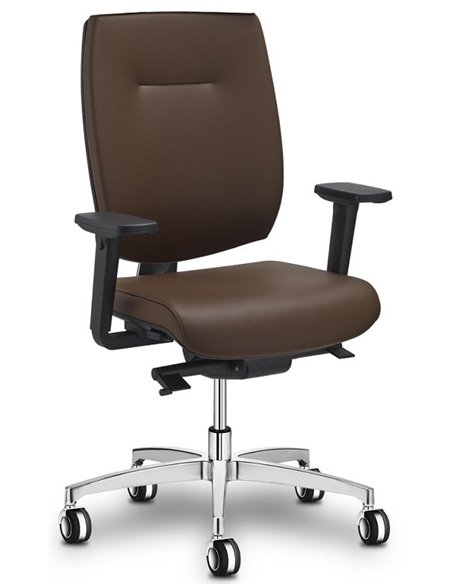 Крісло SITLAND FRESH, для керівника, шкіряне