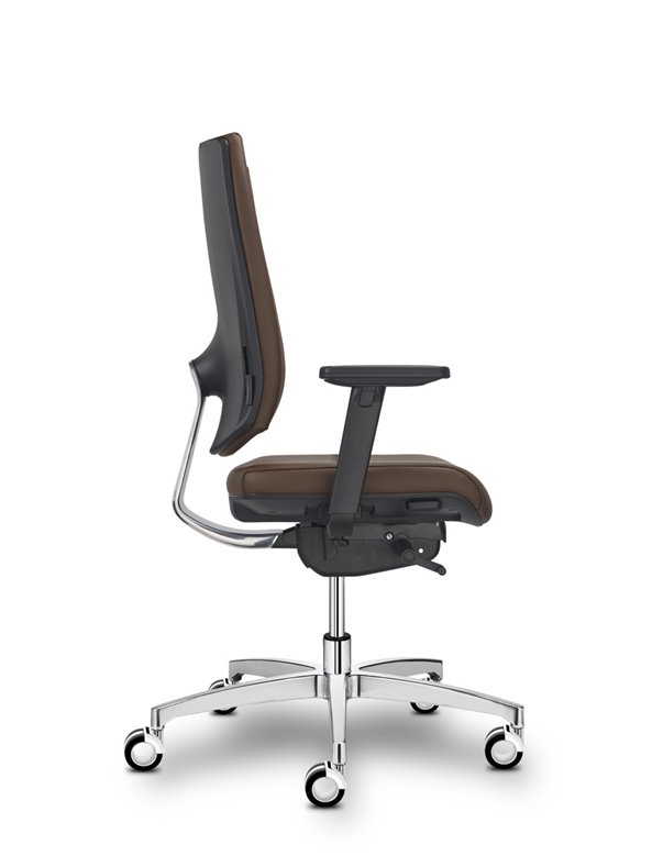 Крісло SITLAND FRESH, для керівника, шкіряне