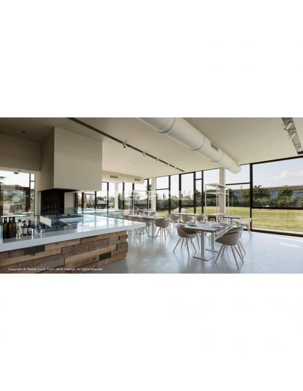 Стілець PEDRALI GLISS WOOD 904 Білий Напівбарний