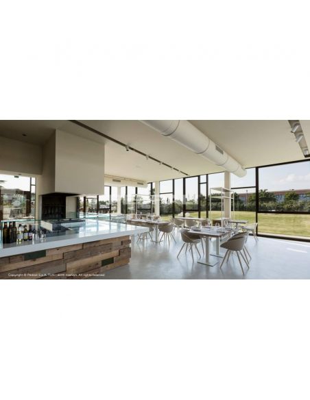 Стілець PEDRALI GLISS WOOD 904 Білий Напівбарний