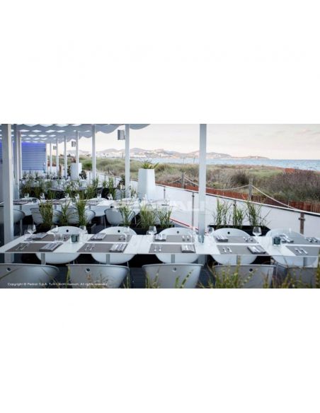 Стілець PEDRALI GLISS 920 Білий Напівбарний