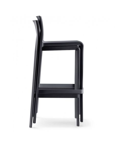 Стілець Барний PEDRALI VOLT 678 Графітовий
