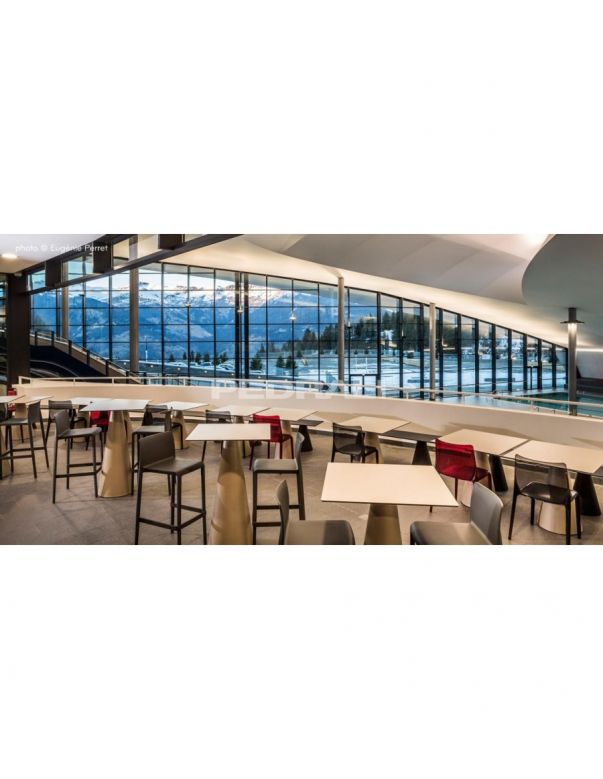 Стілець Барний PEDRALI VOLT 678 Графітовий