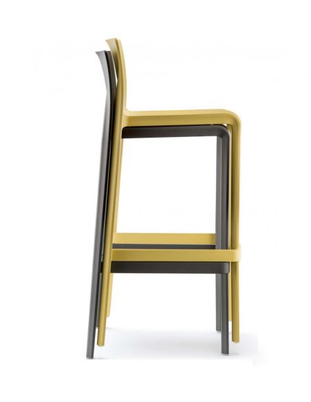 Стілець Барний PEDRALI VOLT 678 Жовтий