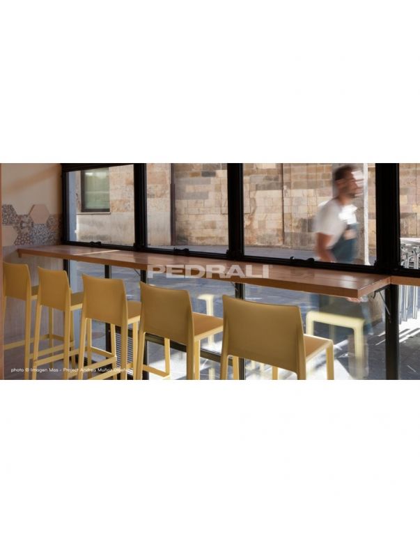 Стілець Барний PEDRALI VOLT 678 Жовтий