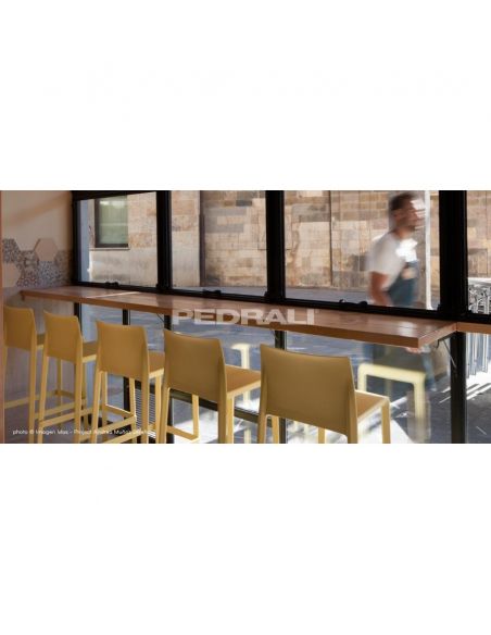 Стілець Барний PEDRALI VOLT 678 Жовтий