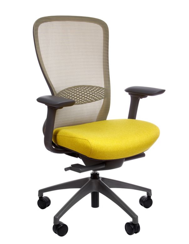 Крісло KRISLALUX IN-POINT (GREY + M62002), ергономічне