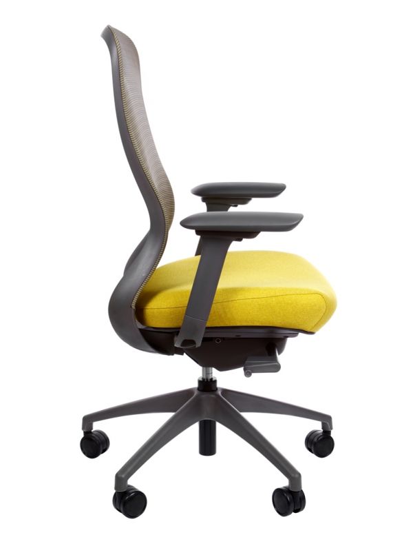 Крісло KRISLALUX IN-POINT (GREY + M62002), ергономічне