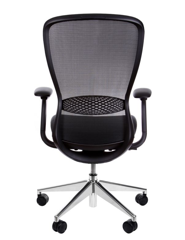 Крісло KRESLALUX IN-POINT ALU BLACK ергономічне Крісло KRESLALUX IN-POINT ALU BLACK ергономічне