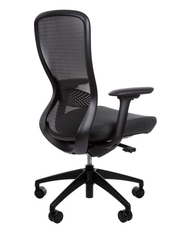 Крісло KRISLALUX IN-POINT (BLACK + M60999), ергономічне, чорне