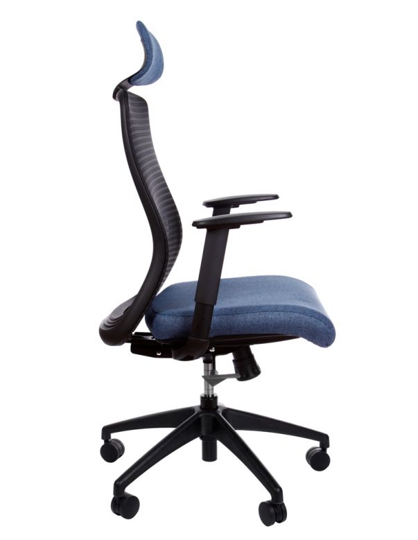 Крісло KRISLALUX ERA BLUE Офісне