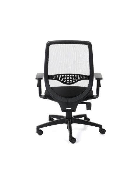 Крісло GROSPOL ZUMA BLACK для оператора, чорне