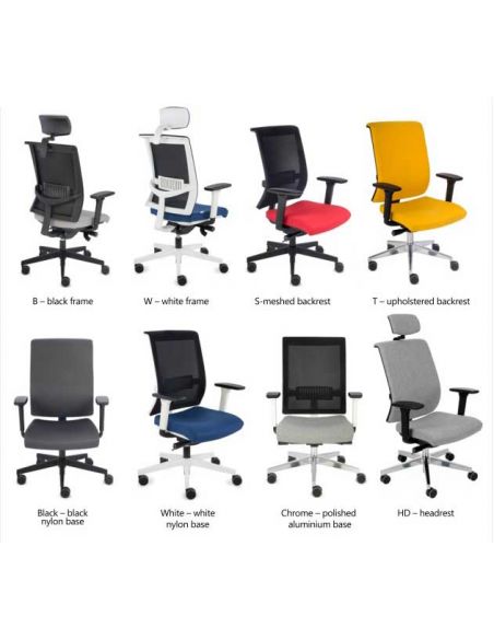 Крісло GROSPOL LEVEL BS HD Chrome, для оператора