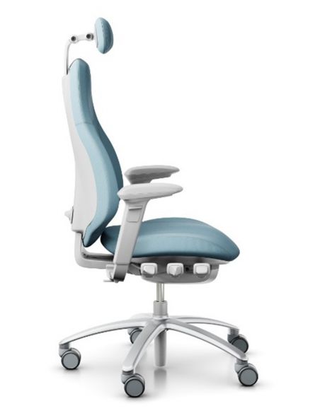 Крісло FLOKK RH MEREO 220 SILVER GREY, ергономічне