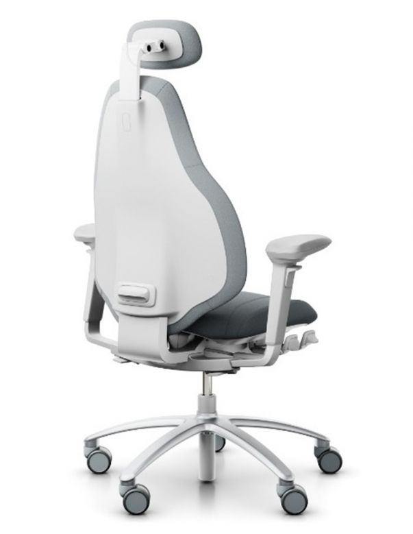 Крісло FLOKK RH MEREO 220 SILVER GREY, ергономічне