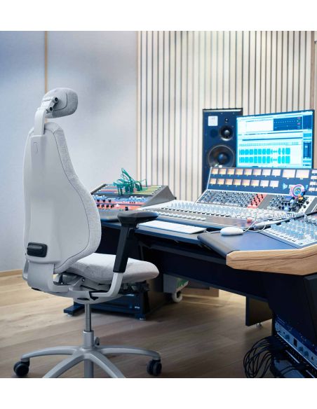 Крісло FLOKK RH MEREO 220 SILVER GREY, ергономічне