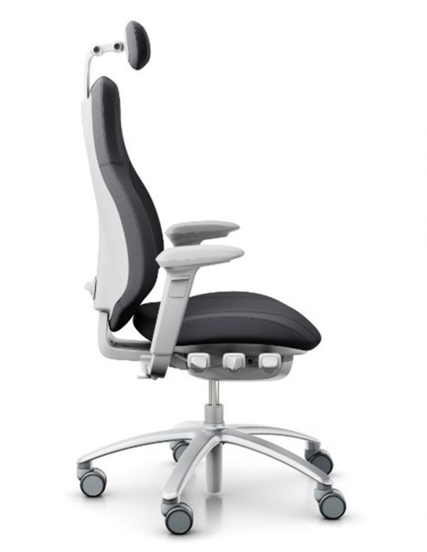 Крісло FLOKK RH MEREO 220 SILVER GREY, ергономічне