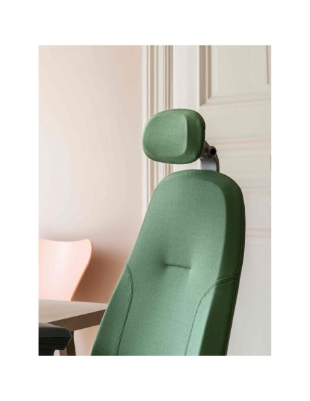 Крісло FLOKK RH MEREO 220 BLACK, ергономічне