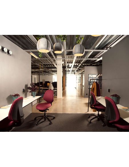 Крісло FLOKK RH MEREO 220 BLACK, ергономічне