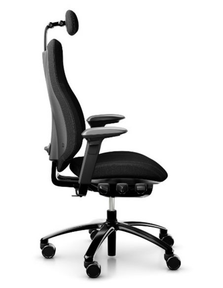 Крісло FLOKK RH MEREO 220 BLACK, ергономічне