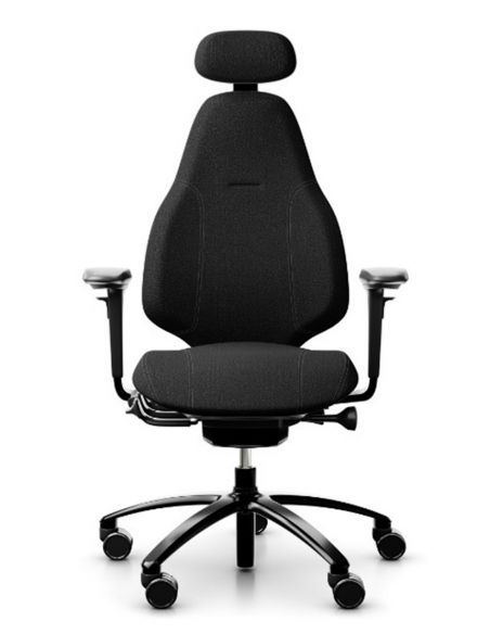 Крісло FLOKK RH MEREO 220 BLACK, ергономічне