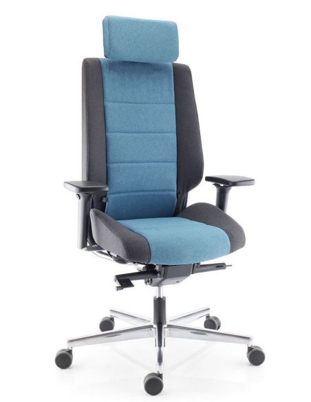 Крісло SOKOA AZKAR для керівника, 24/7, тканинне