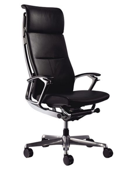 Крісло Okamura Duke для керівника преміум класу шкіряне