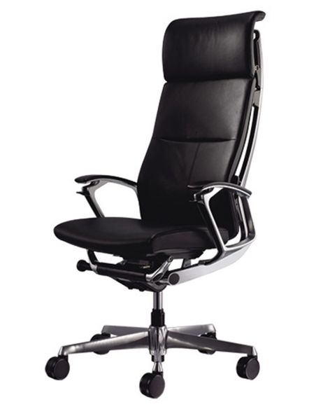 Крісло Okamura Duke для керівника преміум класу шкіряне