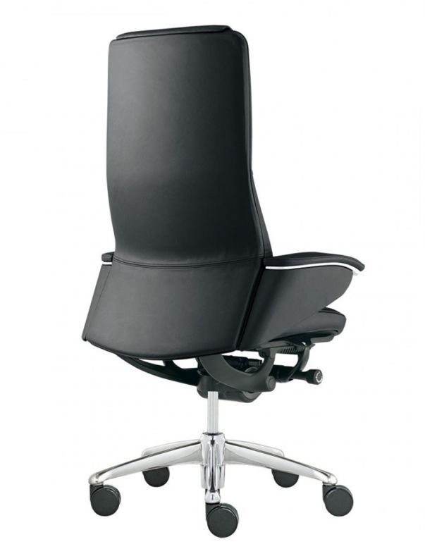 Крісло OKAMURA LEGENDER для керівника, президент-класу, шкіряне