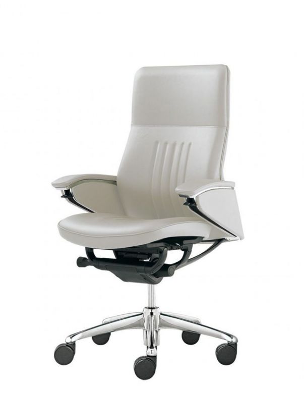 Крісло OKAMURA LEGENDER для керівника, президент-класу, шкіряне