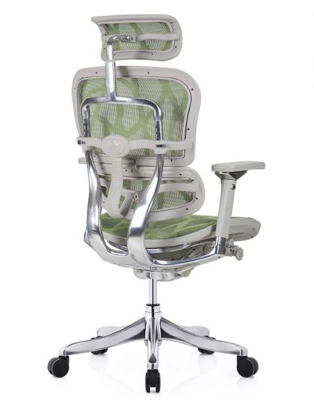 Крісло ERGOHUMAN PLUS LUXURY (EHPL-AG-HAM, ZB3) ергономічне, зеленого кольору