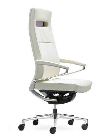 Крісло KLOBER CENTEO для керівника біле
