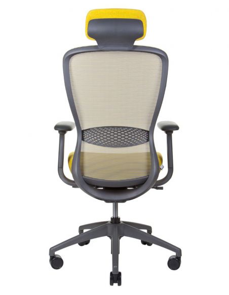 Крісло KRISLALUX IN-POINT (GREY + M62002), ергономічне