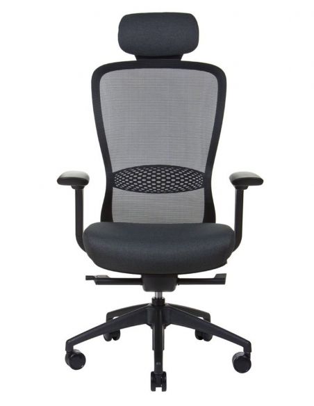 Крісло KRISLALUX IN-POINT (BLACK + M60999), ергономічне