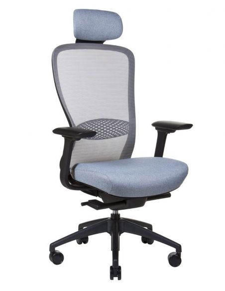 Крісло KRISLALUX IN-POINT GREY, ергономічне