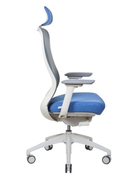 Крісло KRISLALUX IN-POINT (LIGHT GREY + M66009), ергономічне