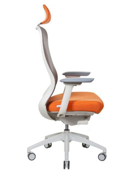 Крісло KRISLALUX IN-POINT (LIGHT GREY + M63013), ергономічне