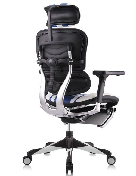 Крісло комп'ютерне ERGOHUMAN ELITE GAMING MARS (M-EHPE-AB-HAL-MLBL), ергономічне