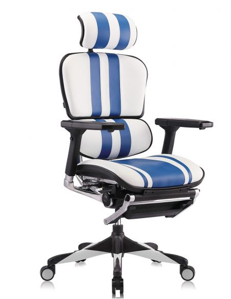 Крісло комп'ютерне ERGOHUMAN ELITE GAMING MARS (M-EHPE-AB-HAL-MLBL), ергономічне