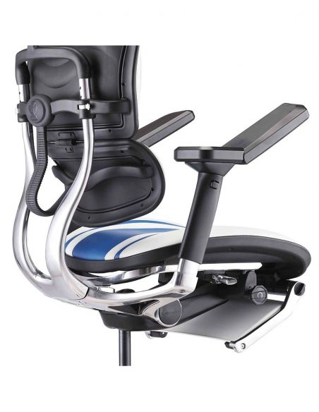 Крісло комп'ютерне ERGOHUMAN ELITE GAMING MARS (M-EHPE-AB-HAL-MLWT), ергономічне