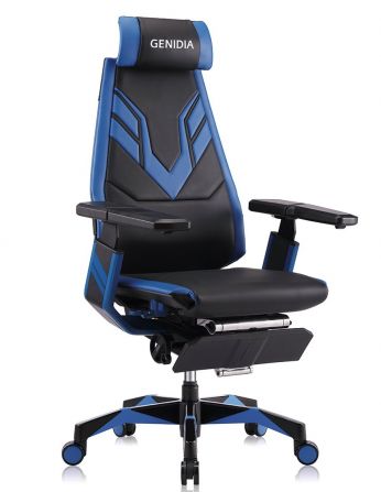 Крісло геймерське GENIDIA GAMING (M-GN-BB-HAL-ML-BL),...