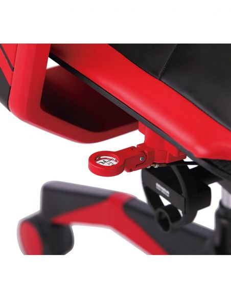 Крісло геймерське GENIDIA GAMING (M-GN-BB-HAL-ML-BL), ергономічне, з підставкою для ніг