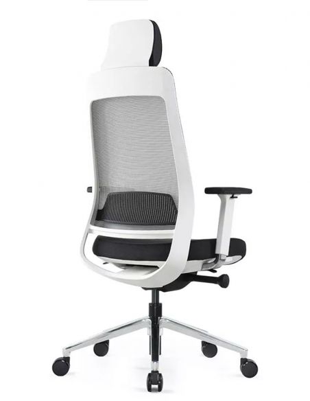 Крісло KRISLALUX FILO-A1 (grey + black), ергономічне