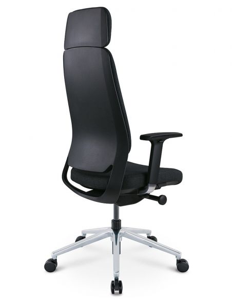 Крісло KRISLALUX FILO-A (black + black), ергономічне