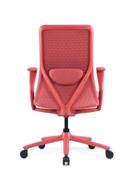 Крісло KRISLALUX POLY DREAM ROSE, тканинне, ергономічне