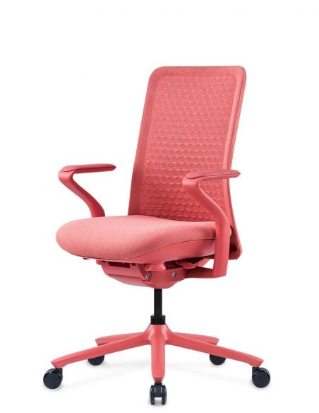 Крісло KRISLALUX POLY DREAM ROSE, тканинне, ергономічне