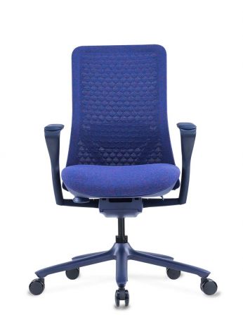 Крісло KRISLALUX POLY PURPLE BLUE, тканинне, ергономічне 2