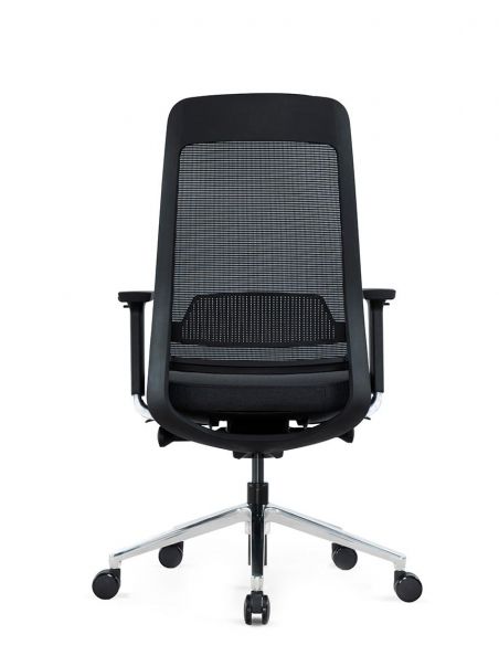 Крісло KRISLALUX FILO-B1 (black + black), ергономічне