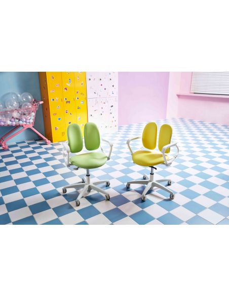 Крісло ортопедичне дитяче DUOREST MILKY (MI-218DSF MILD LIME)